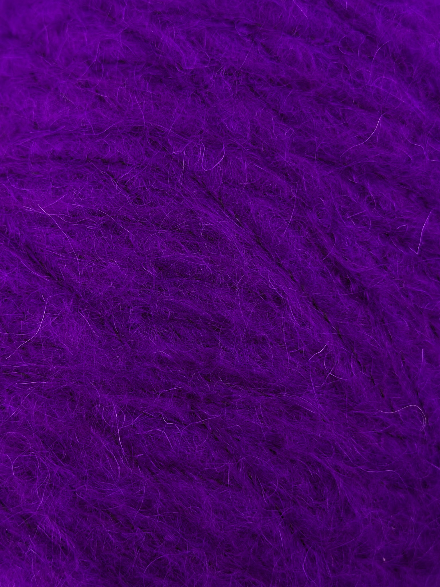 Art. Big Mohair col. Königsviolett – 50% Mohair 24% Merinowolle 18% Alpaka – ca. 280 m / 100 g | Zimpfer Wolle Selezione foto 4